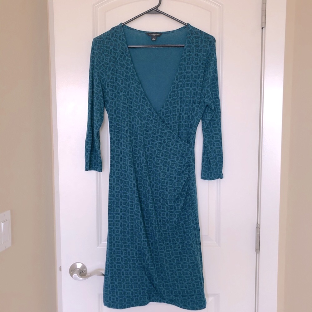 BANANA REPUBLIC - WRAP DRESS - MEDIUM - EUC